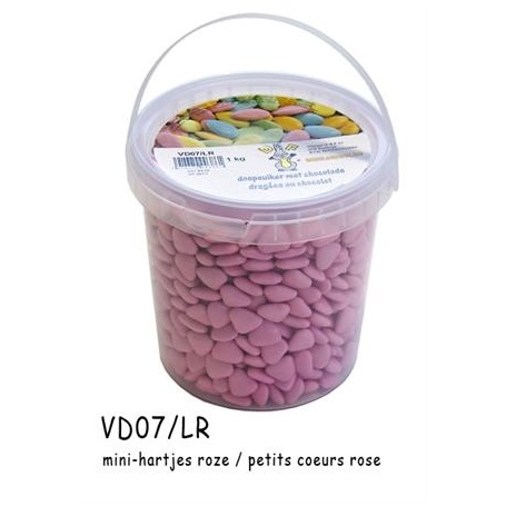 Dragees Mini Coeurs Chocolat
