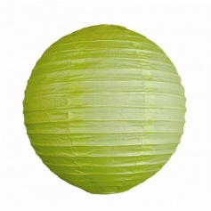 Lampion ballon-vert- Ø 25CM