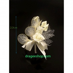 Fleur à Dragée(F10) blanc