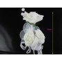 Fleur de dragée mariage x12 pcs