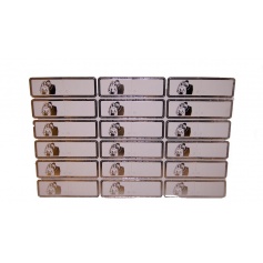 Lot de 18 étiquettes mariage pour prénoms x18